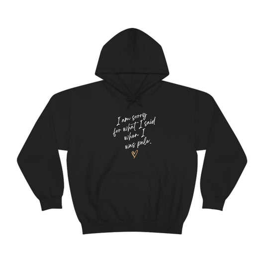 “Sorry” Hooded Sweatshirt