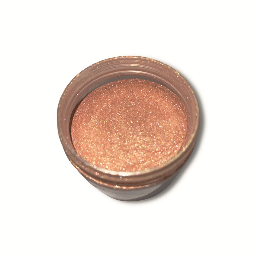 Glow Dust: Post Tan Setting Powder and All Over Body Shimmer